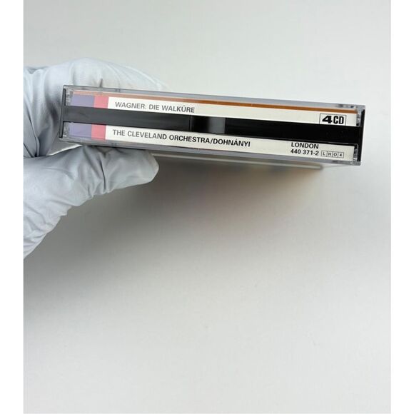Vtg 1997 Wagner: Die Walkure The Cleveland Orchestra 4 CD Compact Disc Box Set B - Picture 12 of 12